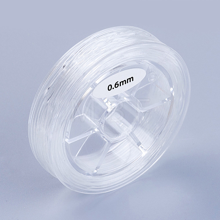 Round Japanese Elastic Crystal String EW-G008-01-0.6mm-1