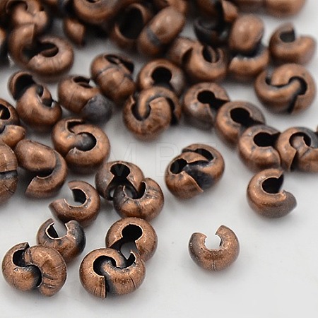 Iron Crimp Beads Covers IFIN-H029-NFR-NF-1