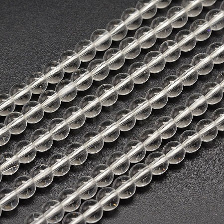 Synthetic Quartz Round Bead Strands X-PIEG-J002-16-10mm-1