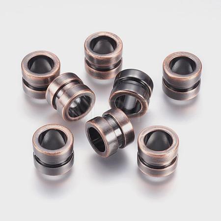 304 Stainless Steel Beads STAS-F123-02R-1