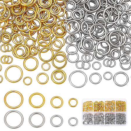 Alloy Closed Jump Rings FIND-PH0038-81-1