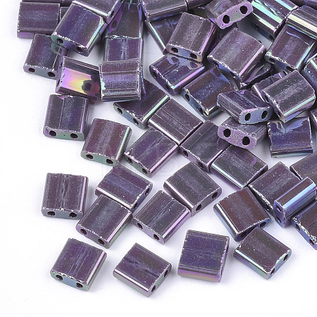 2-Hole Glass Seed Beads SEED-S023-19C-02-1