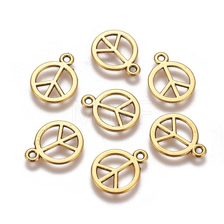 Tibetan Style Alloy Charms X-GLF11179Y-1