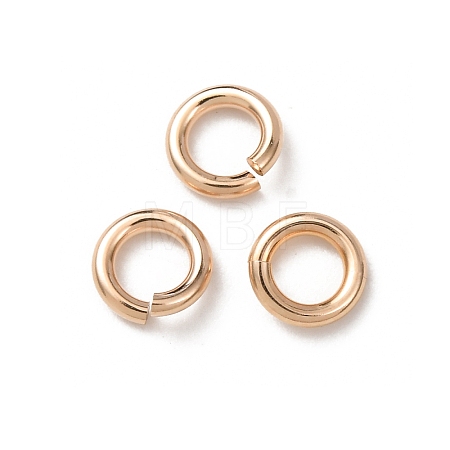 1/20 14K Gold Filled Open Jump Rings KK-G164-06G-03-1