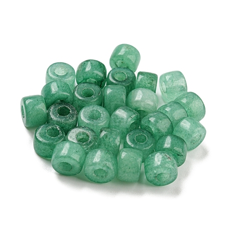 Natural White Jade Dyed Beads G-G003-A06-04-1