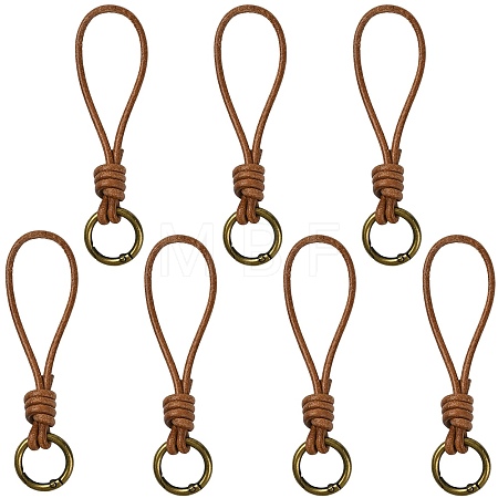 Vintage Cowhide Rope Pendant Decorations ST-CJ0028-13-1