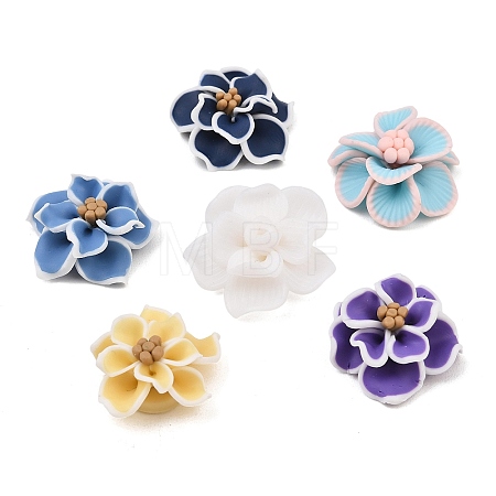 Handmade Polymer Clay Cabochons PY-CBA4D86-01C-1