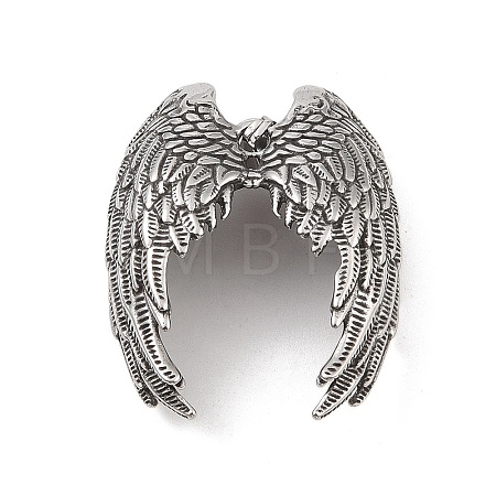 304 Stainless Steel Pendants STAS-S122-04AS-1