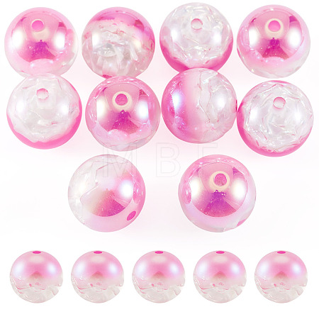 10Pcs Resin Beads PACR-TA0001-33C-1