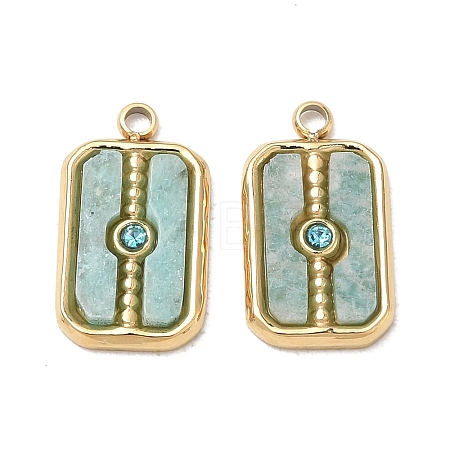 Natural Amazonite Pendants GG-CBA50CD-02G-03-1