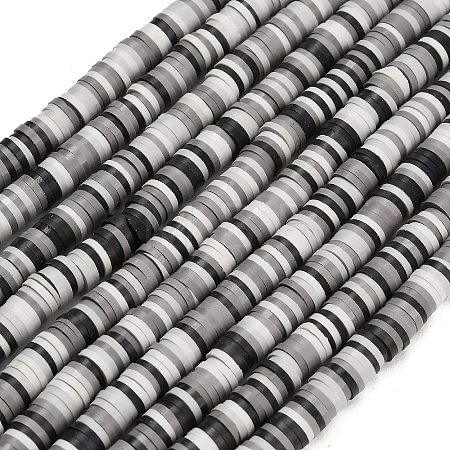 Handmade Polymer Clay Beads Strands PY-CBA21A8-01C-1