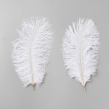 Ostrich Feather Craft for Wedding Party Centerpieces Home Decoration DIY-WH0899-791A-1