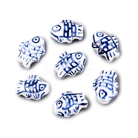 Handmade Porcelain Beads PORC-Q007-09C-1