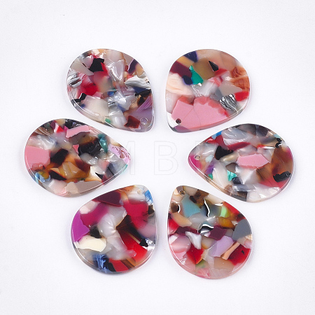 Cellulose Acetate(Resin) Pendants KY-T008-07E-1