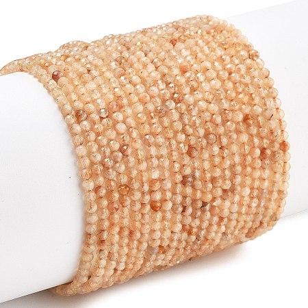 Natural Citrine(Heated) Beads Strands LS-G-RM250104-A8-1