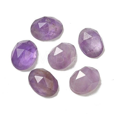 Natural Amethyst Cabochons G-L514-47A-04-1