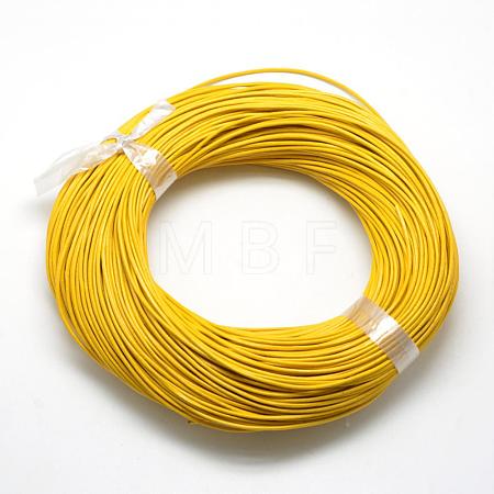 Spray Painted Cowhide Leather Cords WL-R001-2.0mm-12-1