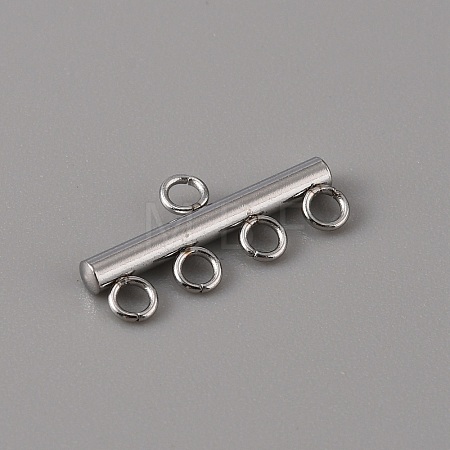 201 Stainless Steel Chandelier Component Links STAS-WH0043-06C-P-1-1