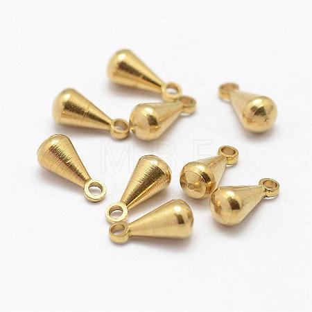 Brass Chain Extender Drop KK-P094-33-S-1