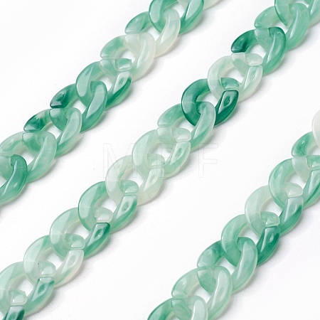 Acrylic Curb Chains SACR-P065-R05-1