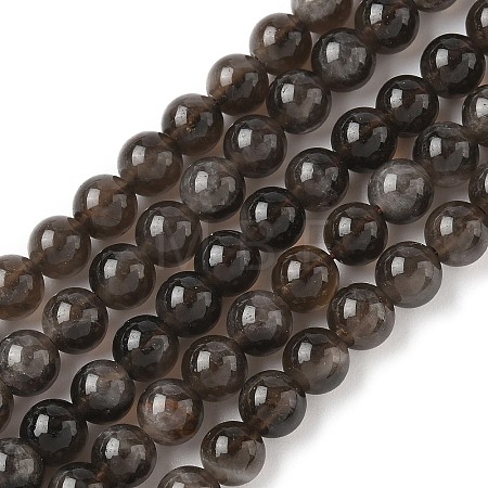 Natural Smoky Quartz Beads Strands G-G184-A04-02-1