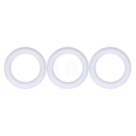 3Pcs Ring Silicone Focal Beads JX895B-01-1