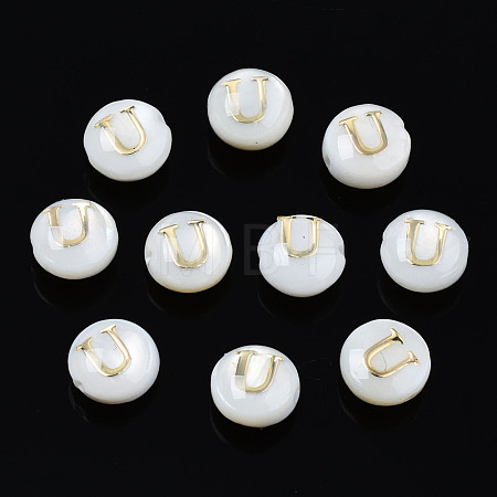 Natural Freshwater Shell Beads SHEL-S278-036U-1