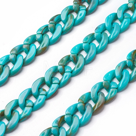 Acrylic Curb Chains X-SACR-P065-R01-1