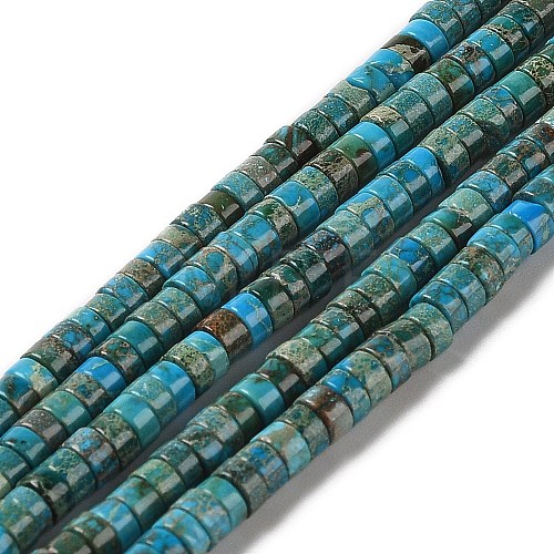 Natural Imperial Jasper Beads Strands G-Q171-A01-01B-1