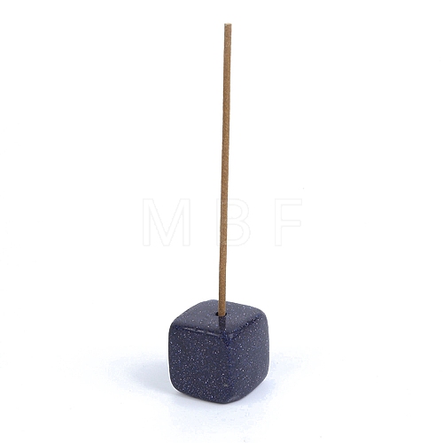 Blue Goldstone Incense Burners Holder PW-WG6B9B9-02-1