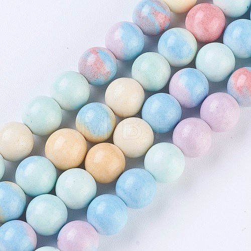 Natural Gemstone Imitation Rainbow Alashan Agate Strands G-O183-05A-1-1