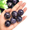 Natural Amethyst Round Display Decorations PW-WG90249-01-3
