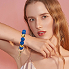 1Pc Zinc Alloy & Silicone Mobile Phone Straps HJEW-PA0001-01B-5