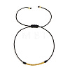 Handmade Glass Seed Beads Braided Bead Bracelets LE4581-12-1