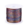 9-Ply Metallic Polyester Embroidery Floss WCOR-TAC0001-01B-1