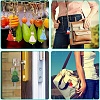 24Pcs 12 Styles Polycotton(Polyester Cotton) Tassel Pendant Decorations FIND-YW0012-77-6