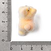 Flocking Opaque Resin Pendants RESI-G123-01I-3