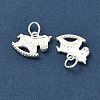925 Sterling Silver Luck Rocking Horse Charms STER-A050-10S-2