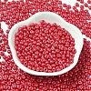 Baking Paint Luster Glass Seed Beads X1-SEED-B001-04A-04-2