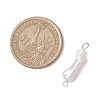 Natural Keshi Pearl Connector Charms PALLOY-JF04238-01-2