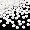 Baking Paint Opaque Glass Beads GLAA-A045-01-2