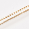 Brass Snake Chain Necklaces X-MAK-T006-11A-KC-3