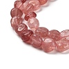 Natural Strawberry Quartz Beads Strands G-P497-01E-06-4