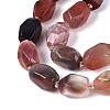 Natural Red Botswana Agate Beads Strands G-N362-07A-06-4