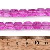 Transparent Glass Beads Strands GL-A001-01A-11-2