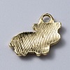 Alloy Enamel Pendants ENAM-WH0065-20KCG-02-2