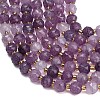 Dyed Imitation Jade Glass Beads Strands GL-Z001-02B-08-2