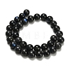 Natural Black Labradorite Beads Strands G-L642-B15-12mm-3