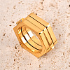 304 Stainless Steel Folding Finger Rings for Men WG34ADE-02-1