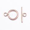Ion Plating(IP) 304 Stainless Steel Toggle Clasps STAS-E127-01RG-2